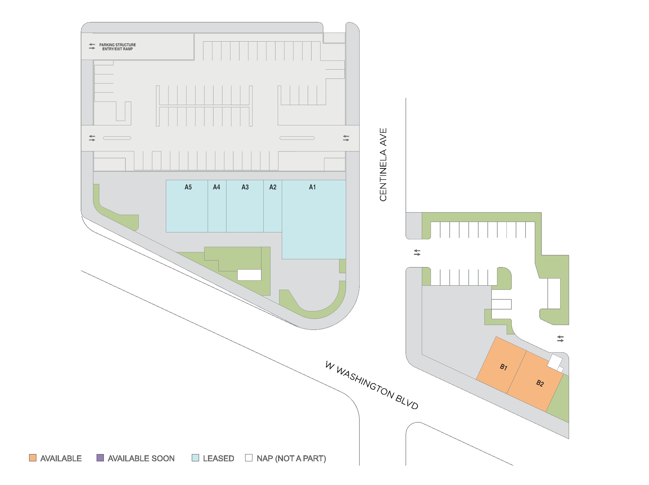 Property site plan