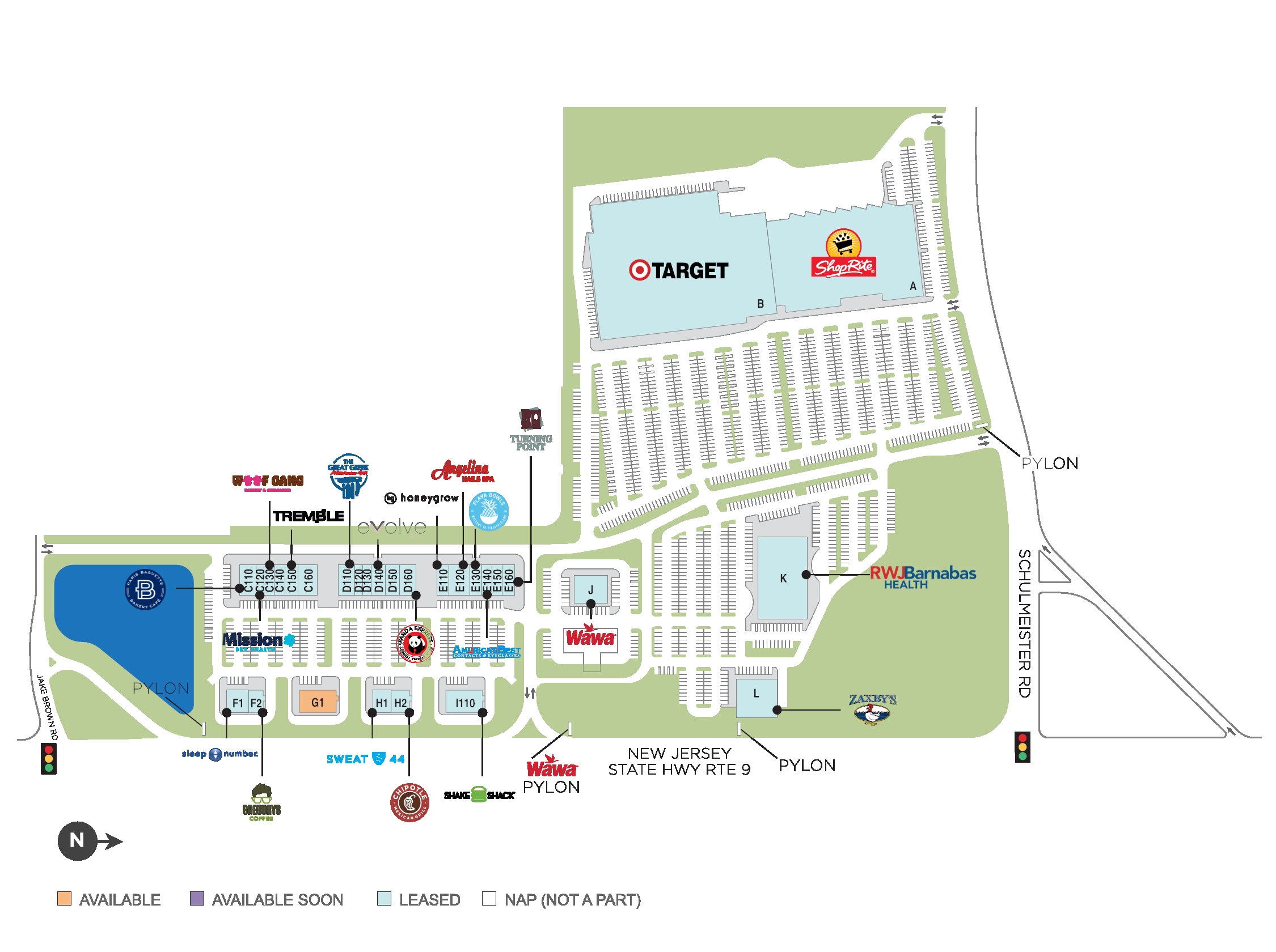 Property site plan