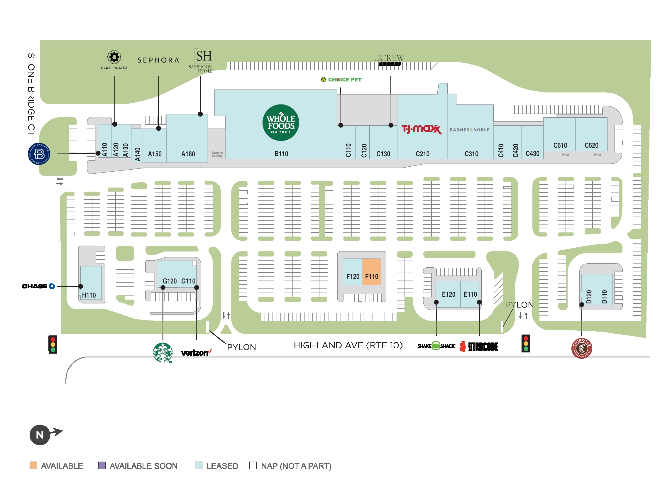 Property site plan