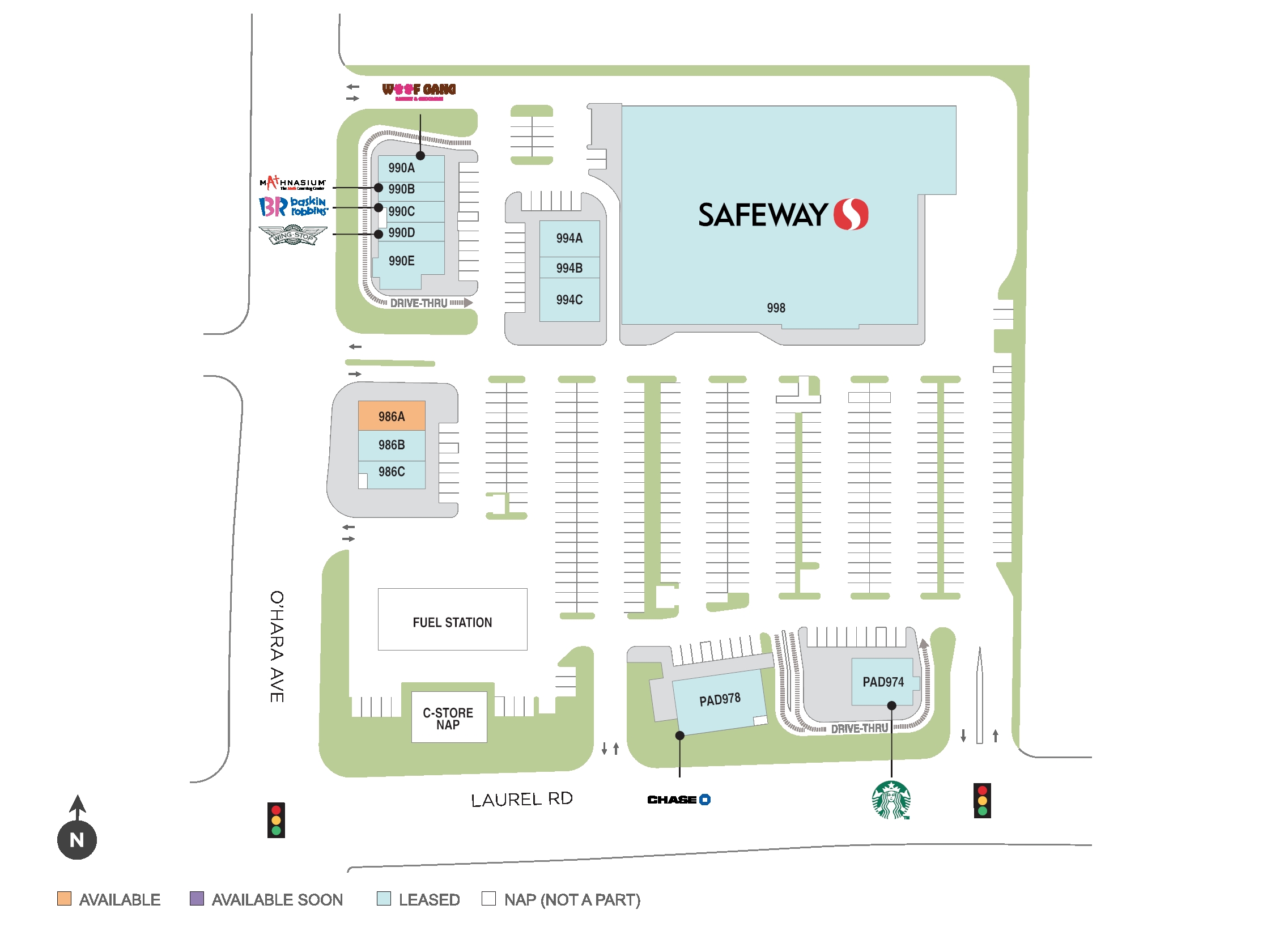 Property site plan