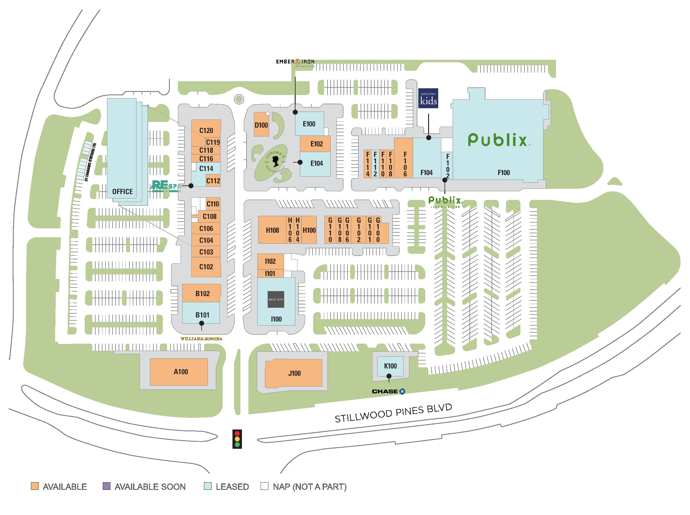 Property site plan