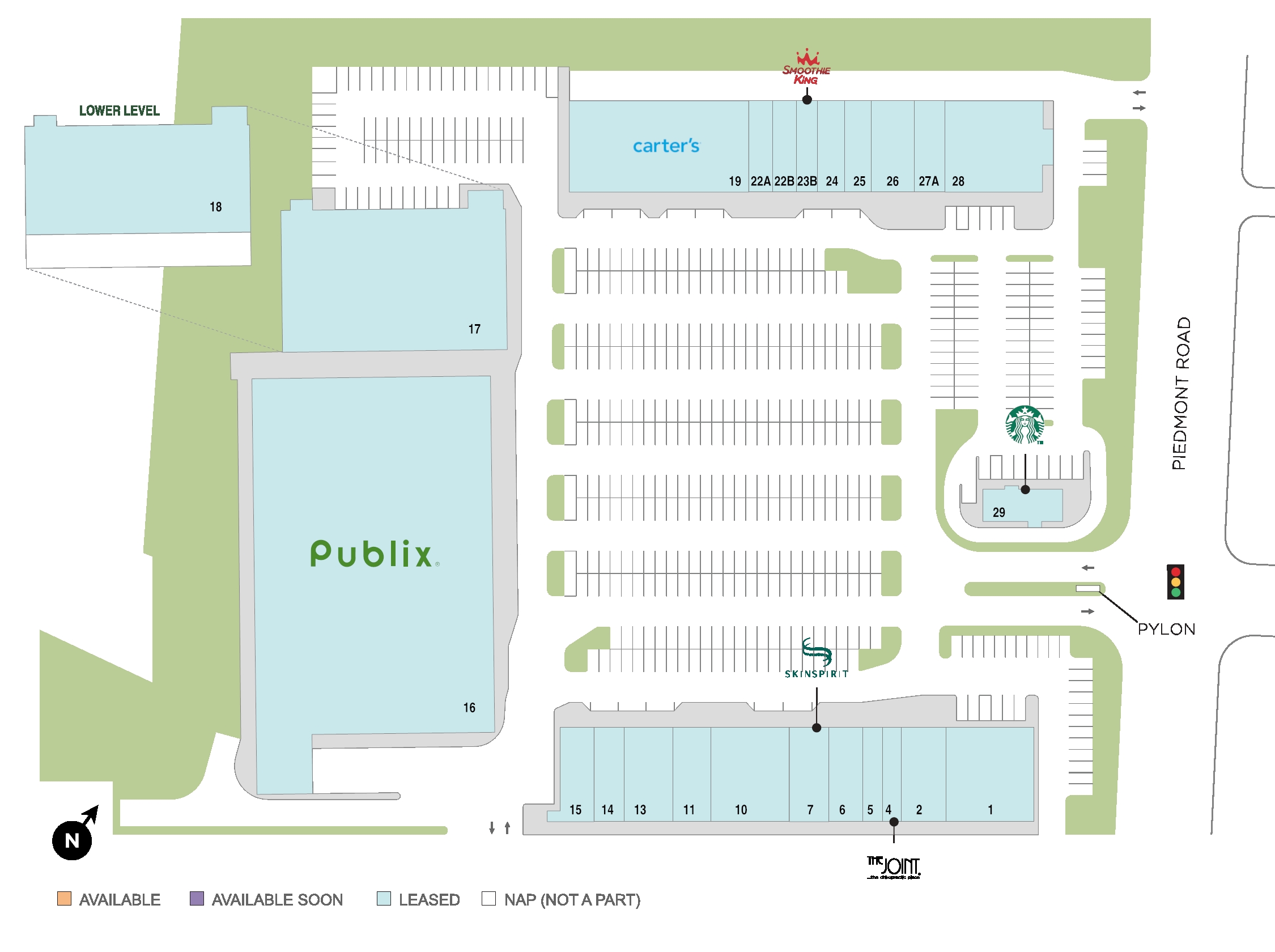 Property site plan